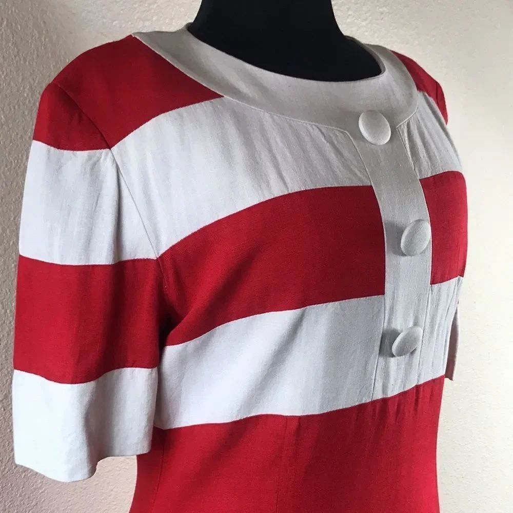 OBERON VINTAGE WOMEN DRESS M/L - Picture 6 of 15